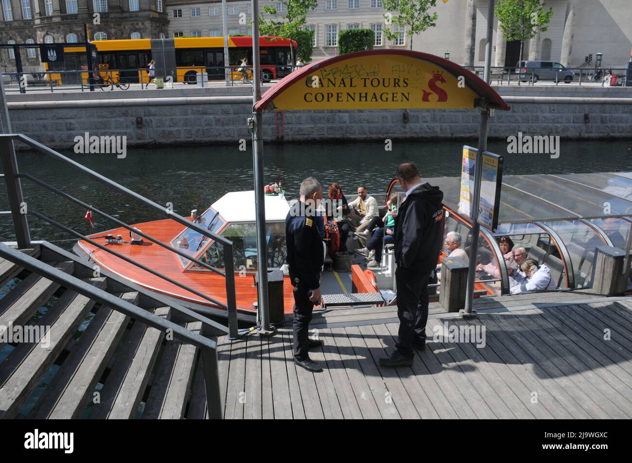 Copenhagen/Denmark/23 May 2022/Traveller 3enjoy boat ride an sigh ...