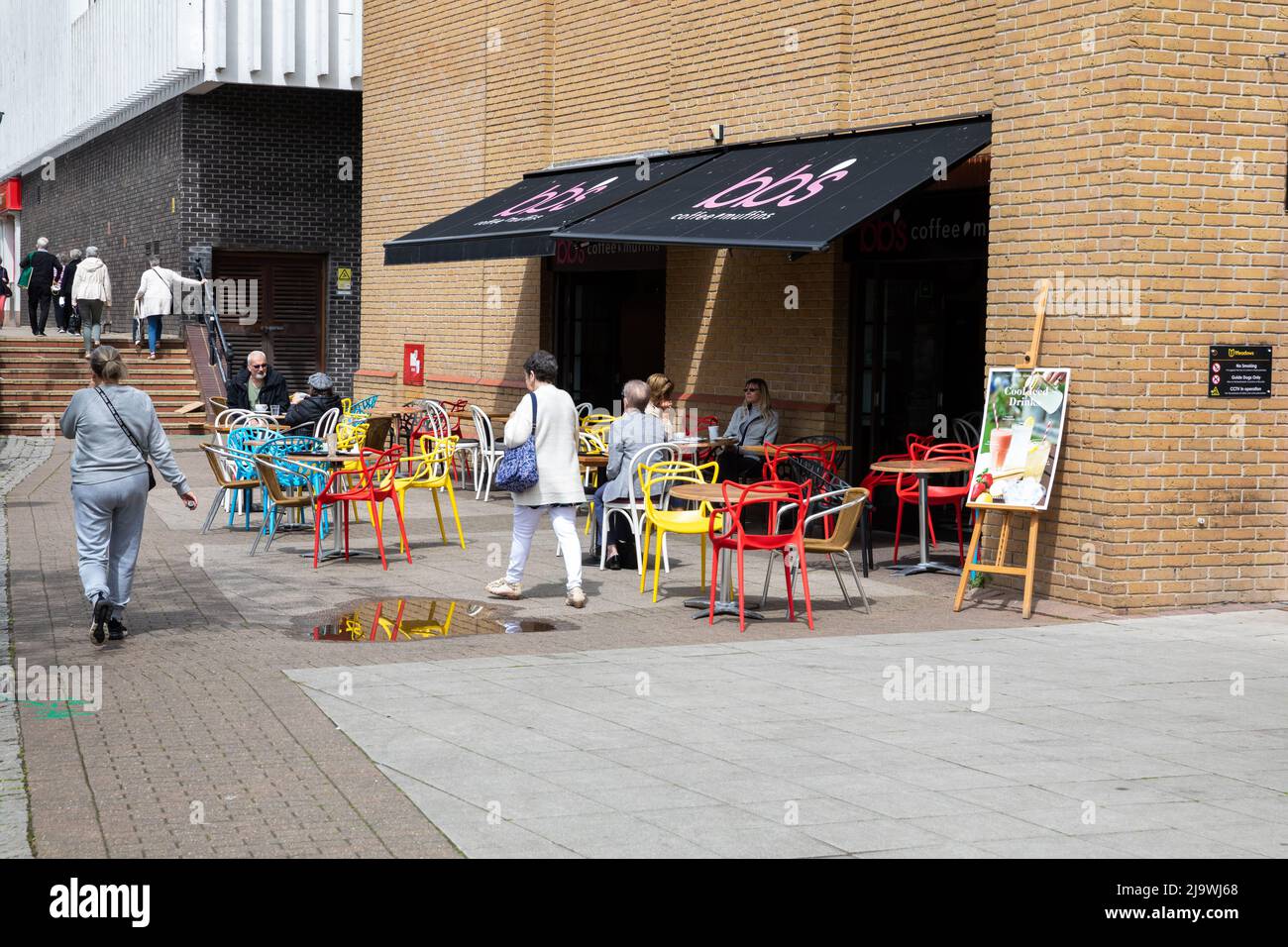 bb's coffee and muffin shop in Chelmsford, Essex Stock Photo Alamy