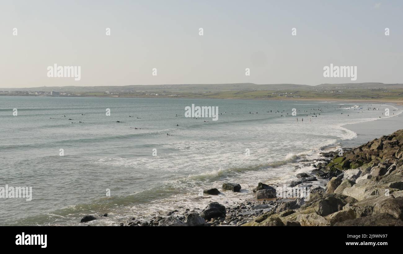 in and around Lahinch in County Clare Ireland. Stock Photo