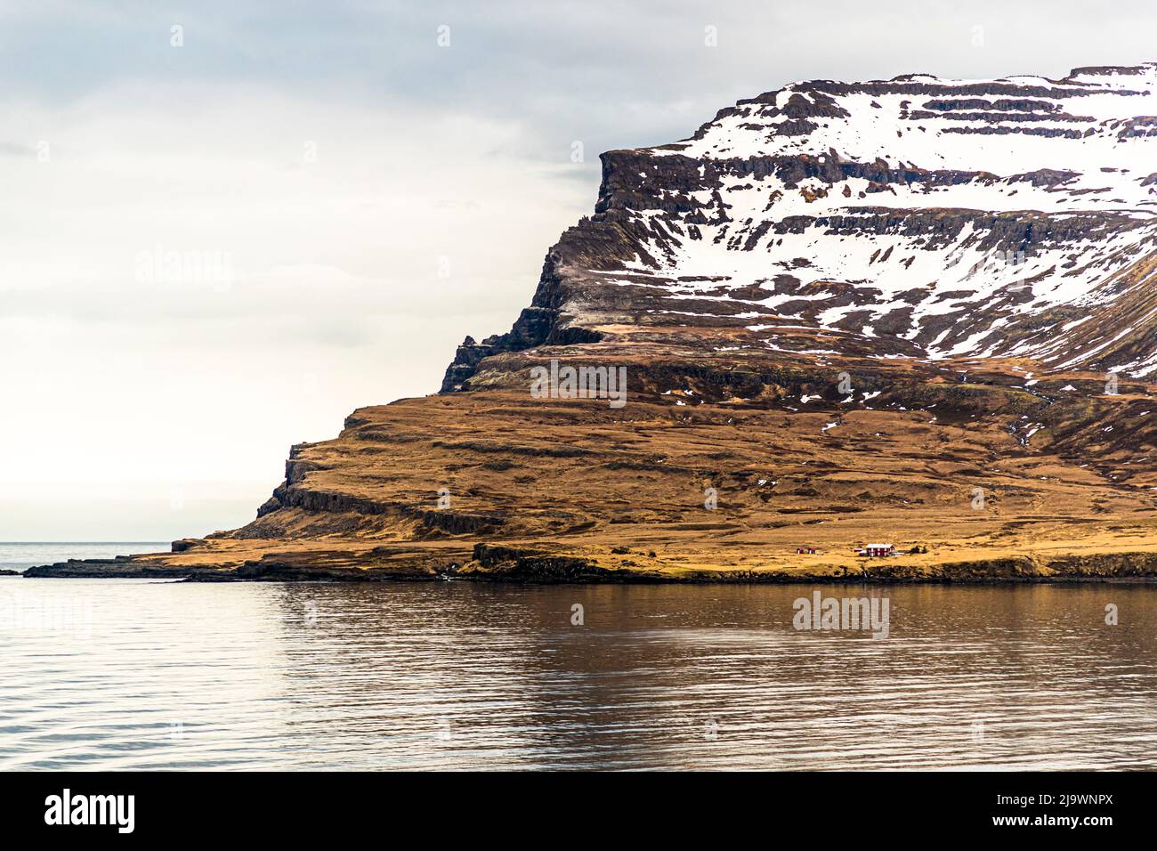The East Fjords Of Iceland Stock Photo Alamy
