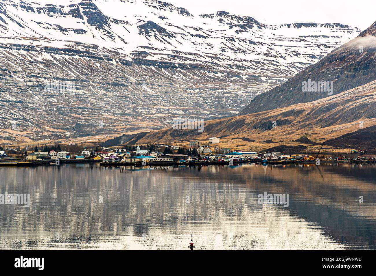 Seydisfjordur, Iceland Stock Photo