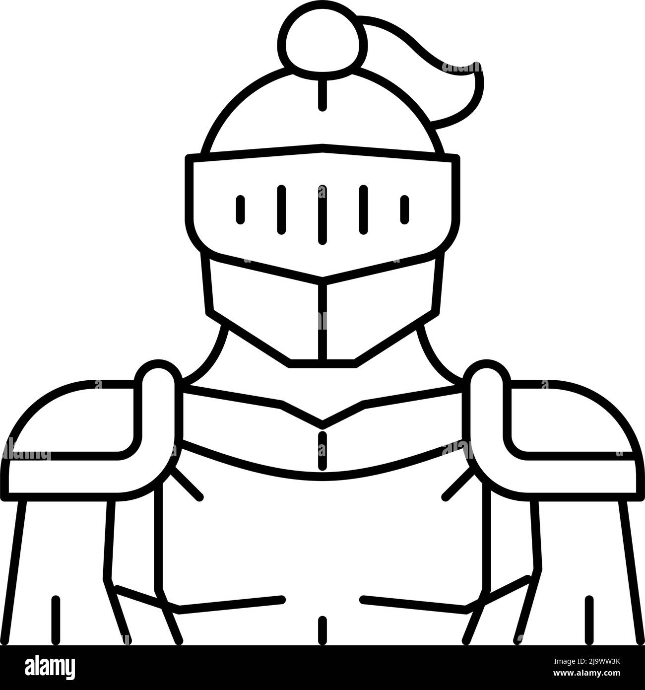 Medieval knight horse crown Black and White Stock Photos & Images - Alamy