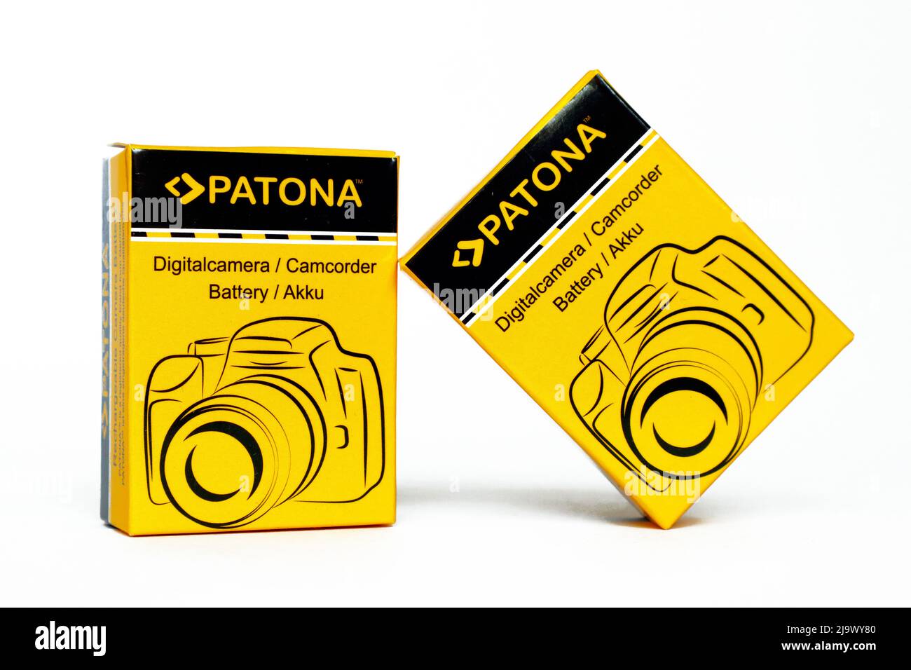 Patona rechargeable digital camera battery. Patona is a registered quality  brand from Germany Stock Photo - Alamy