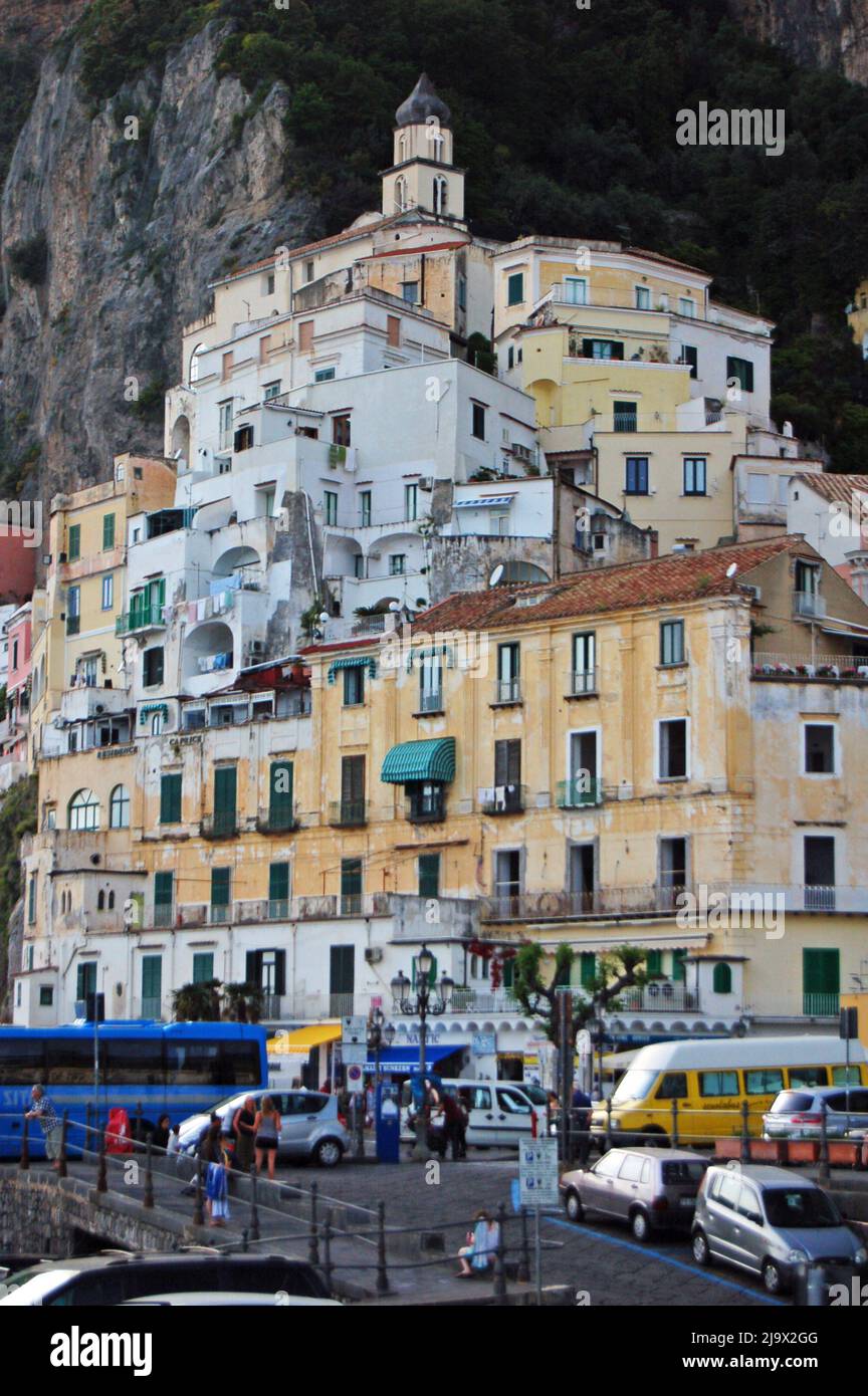 At the Amalfi Coast. Italy. Stock Photo