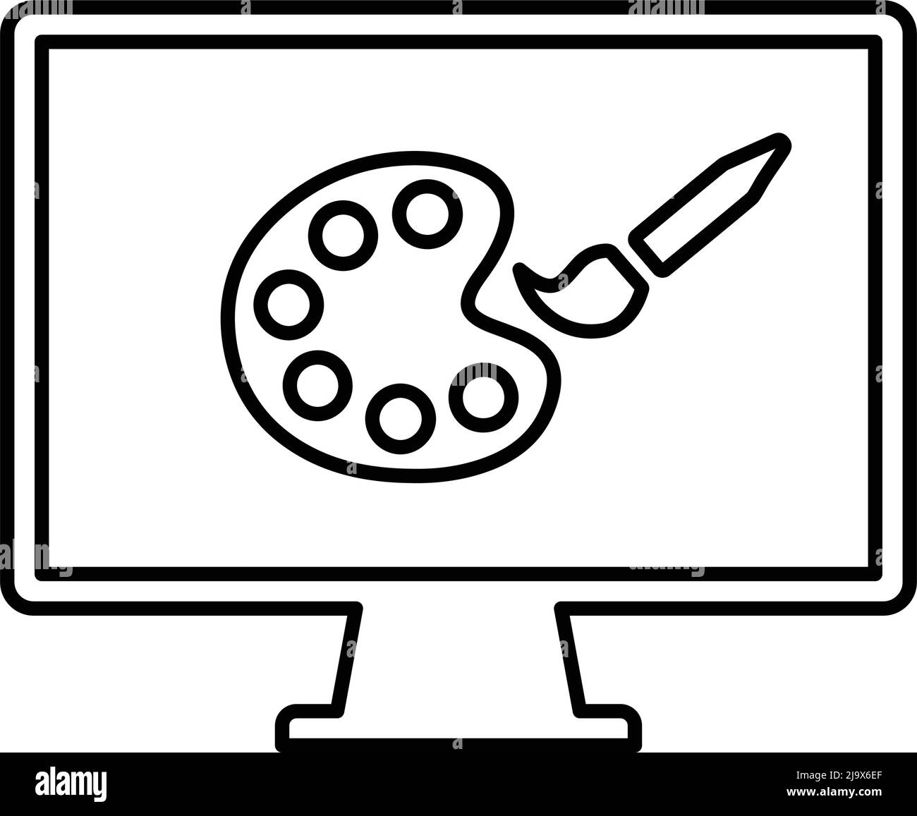 Creative, paint, art icon - Perfect use for print media, web, stock ...