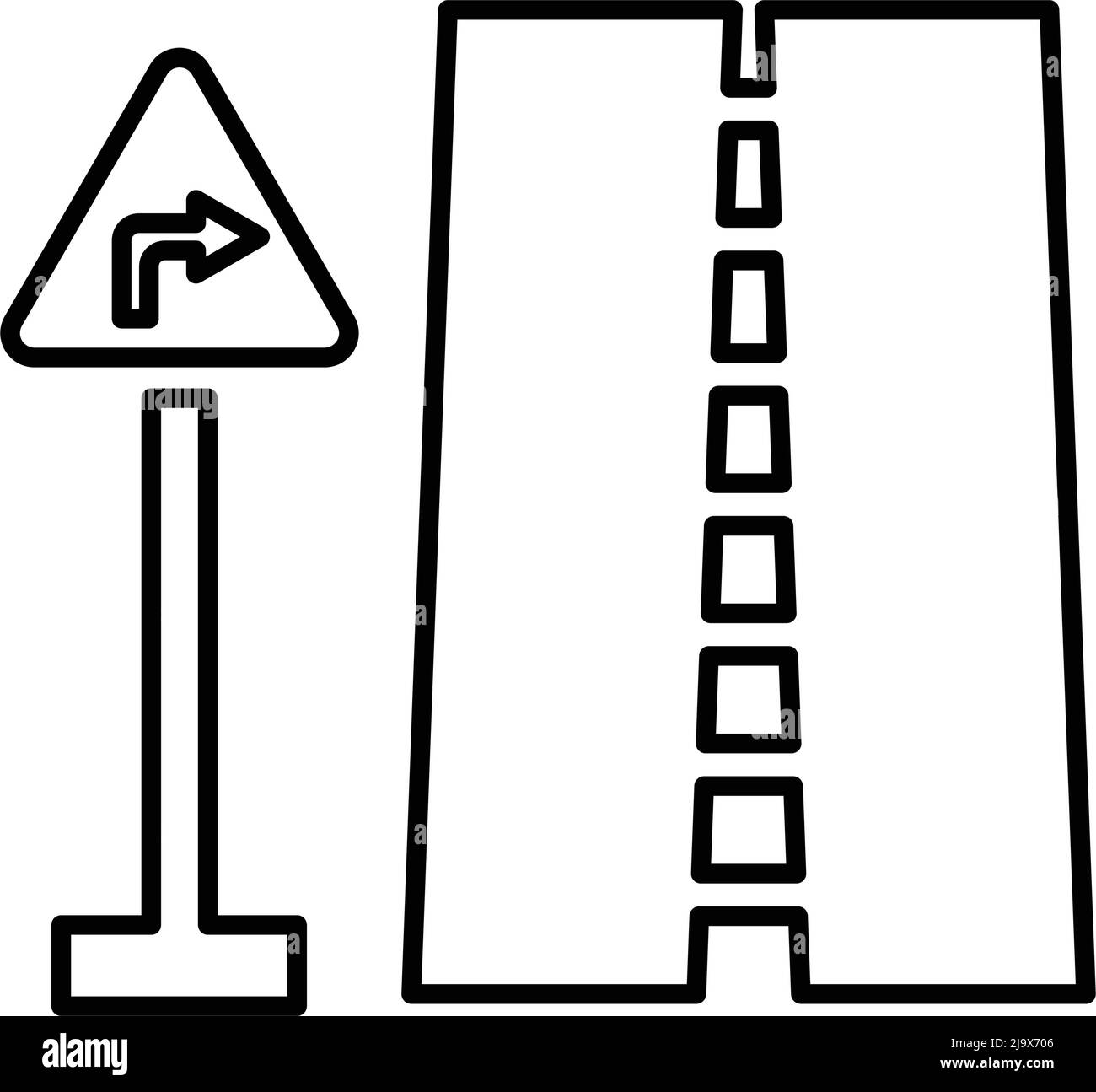Road direction Cut Out Stock Images & Pictures - Alamy
