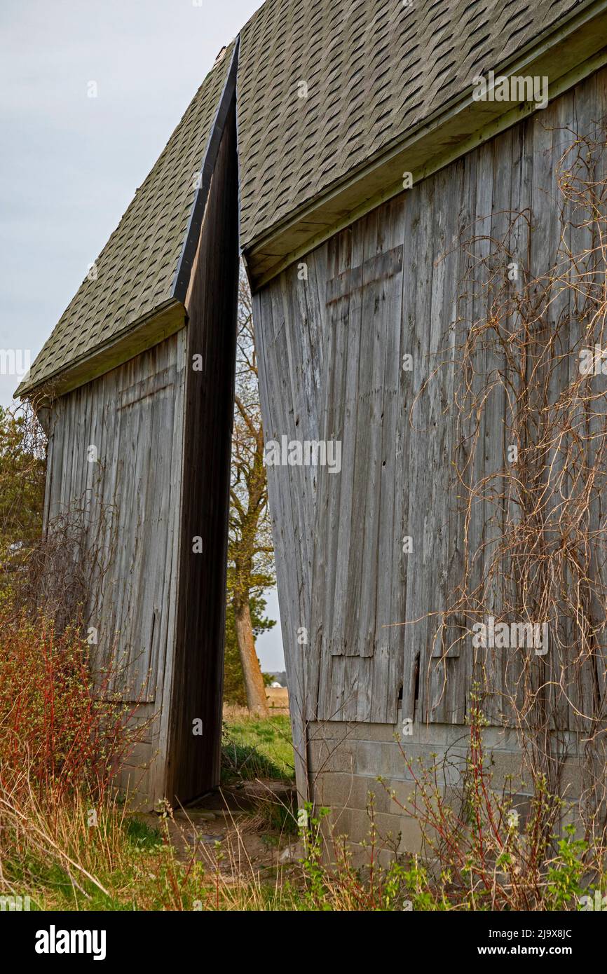 Pinnebog, Michigan - "Secret Sky," one of several barns in Michigan's 