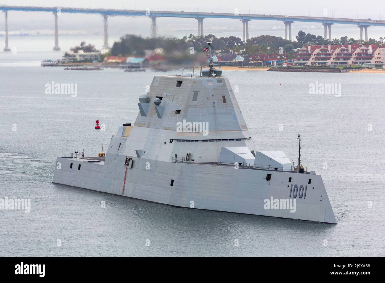 Stealth guided missile destroyer hires stock photography and images