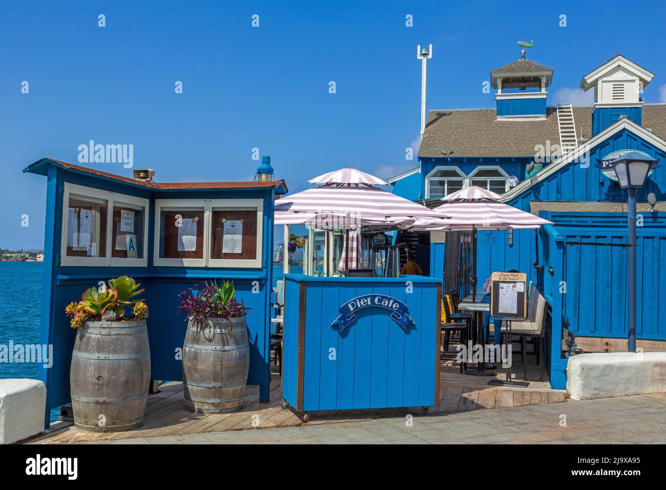 Seaport Village,San Diego, California, USA Stock Photo