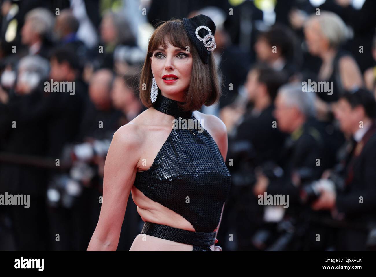 Frederique Bel attends the screening of "Elvis" during the 75th annual
