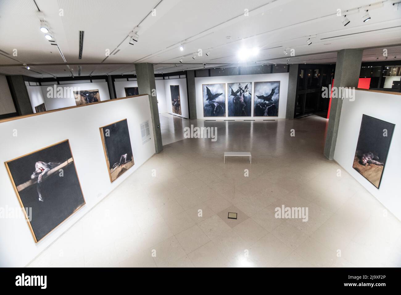 Vladimir Veličković exhibition. Museum of Contemporary Art Belgrade, Serbia Stock Photo Alamy
