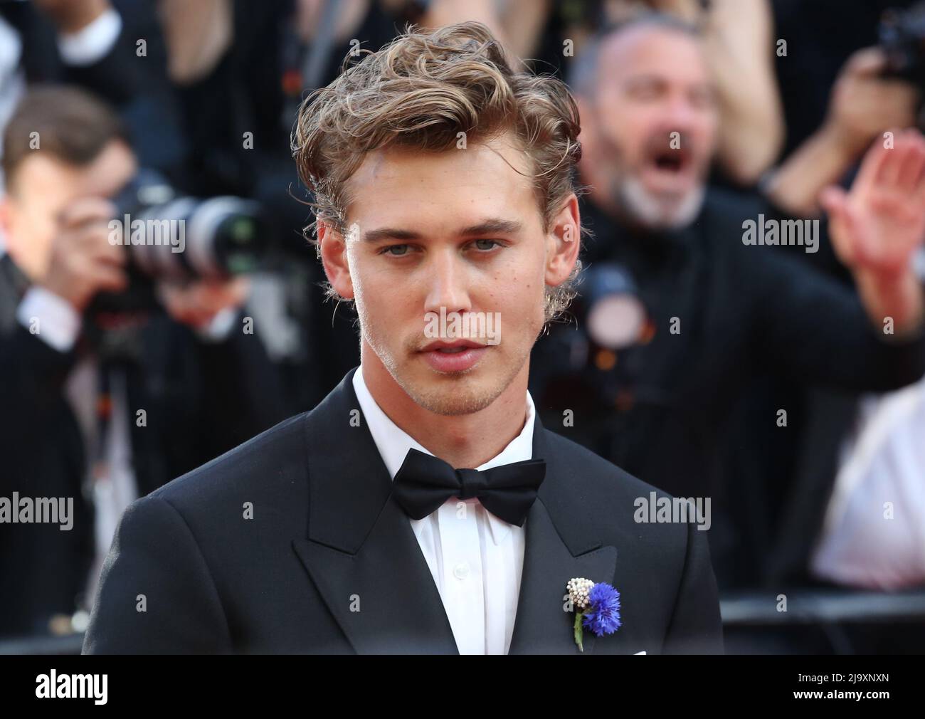 Cannes, France. 25th May, 2022. Austin Butler arriving on the red