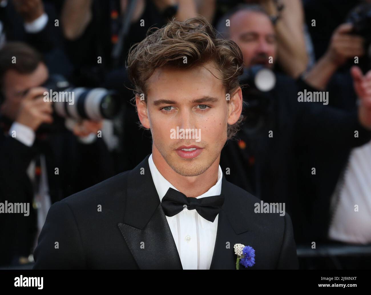 Cannes, France. 25th May, 2022. Austin Butler arriving on the red