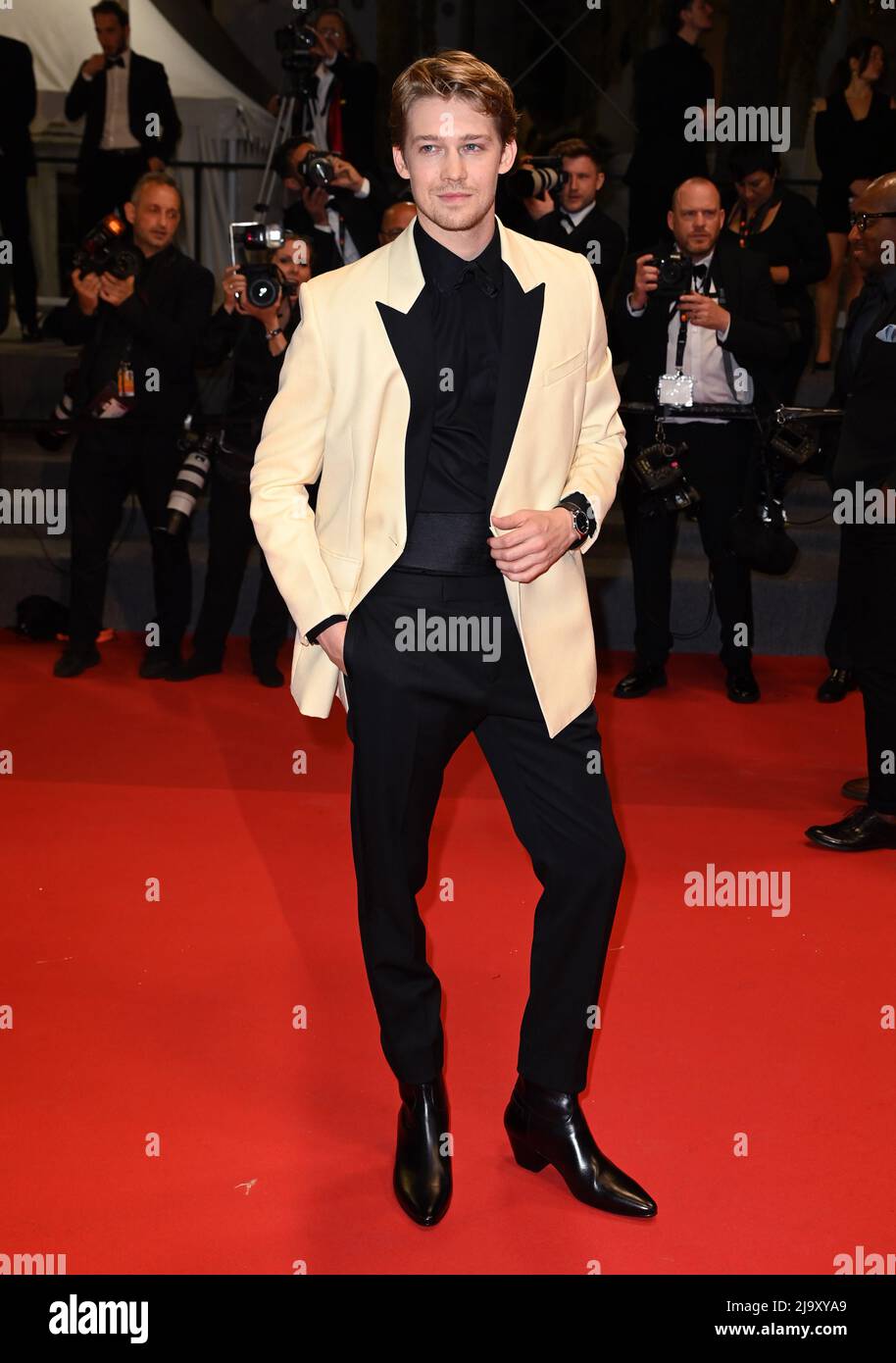 Cannes, France. May 25th, 2022. Cannes, France. Joe Alwyn attending the