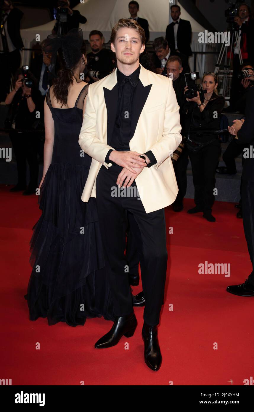 Cannes, France. May 25th, 2022. Cannes, France. Joe Alwyn attending the