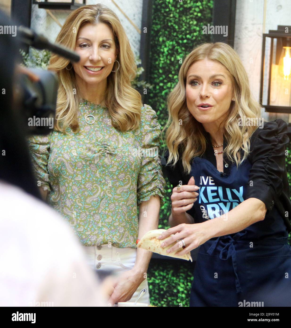 May 25, 2022.Kelly Ripa, Shereen Pavlides at Live with Kely & RyanLive