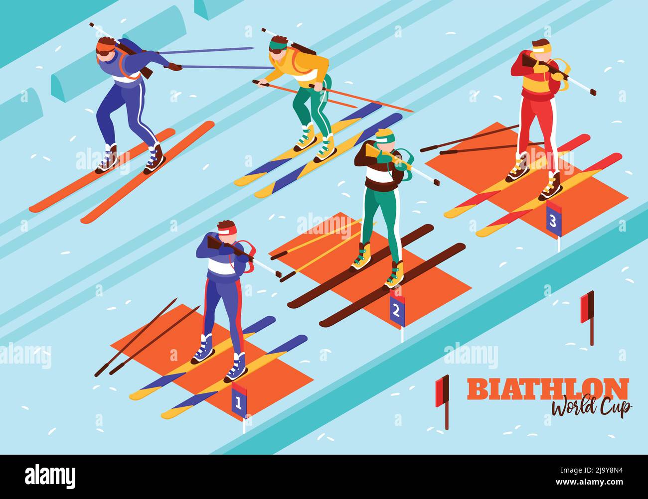 Contestants Stock Vector Images Alamy