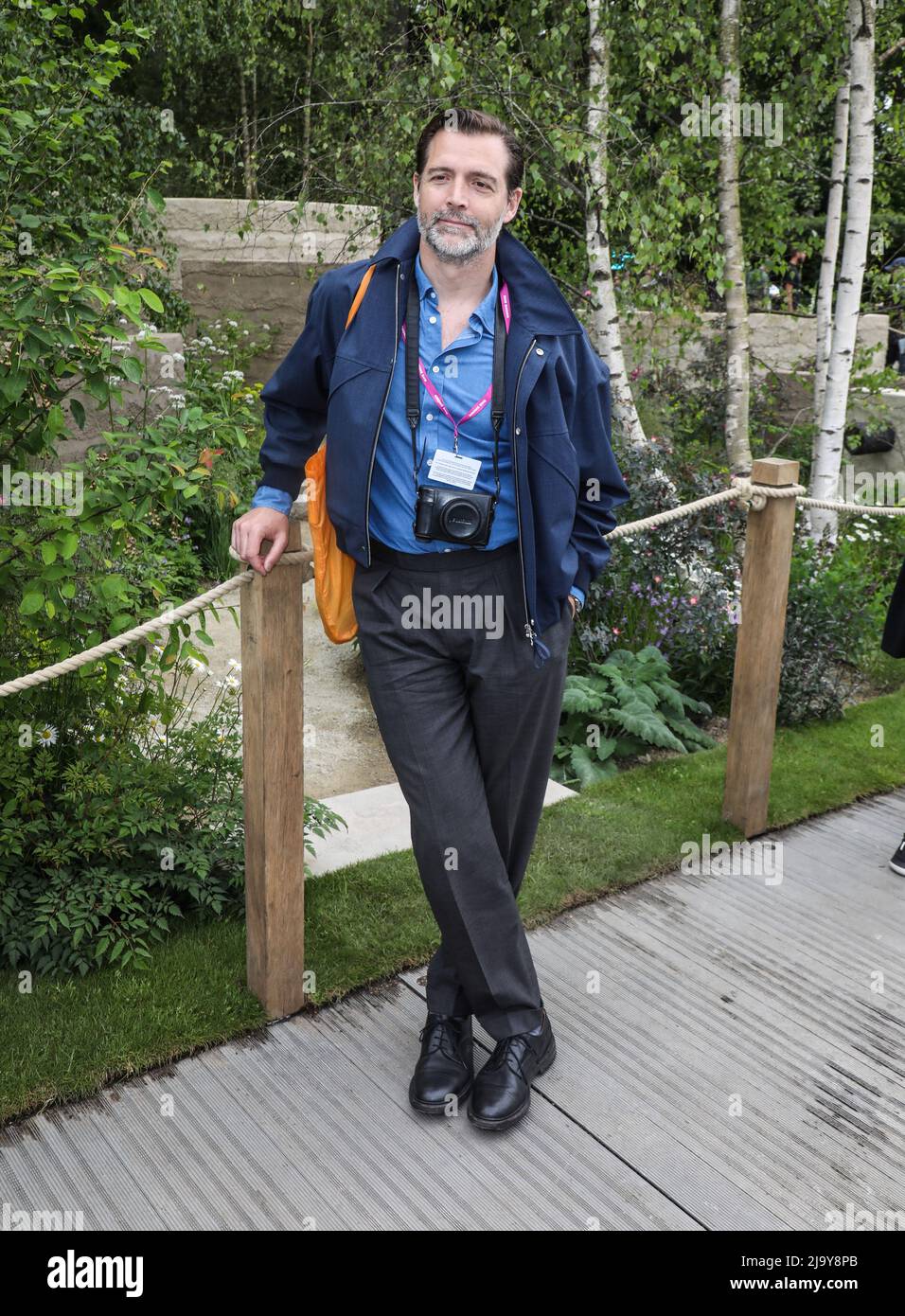 London, UK. 23rd May, 2022. Patrick Grant attends press day at the RHS Chelsea Flower Show at The Royal Hospital Chelsea in London. (Photo by Brett Cove/SOPA Images/Sipa USA) Credit: Sipa USA/Alamy Live News Stock Photo