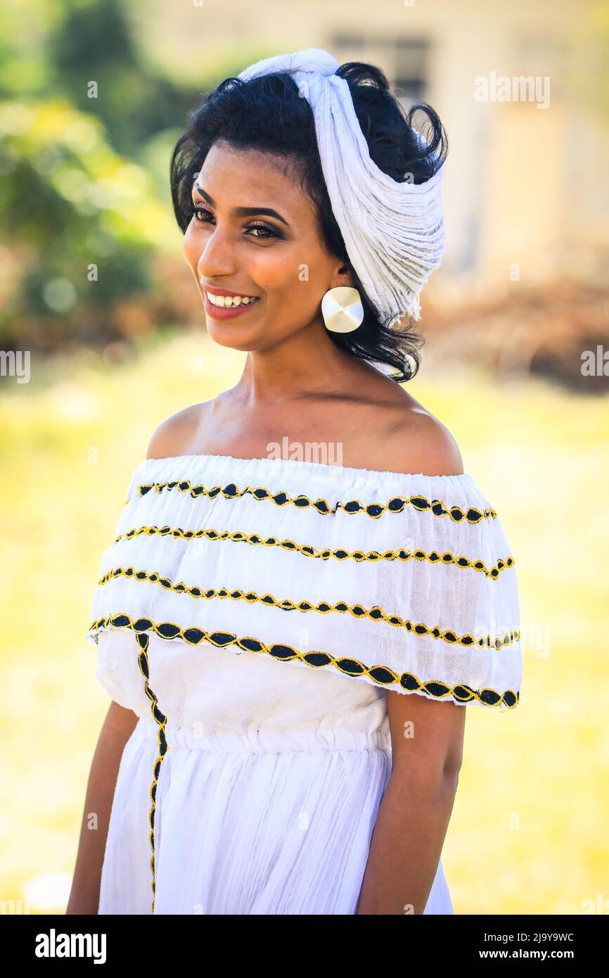 Portrait of the Beautiful Eritrean Women in Asmara Stock Photo - Alamy