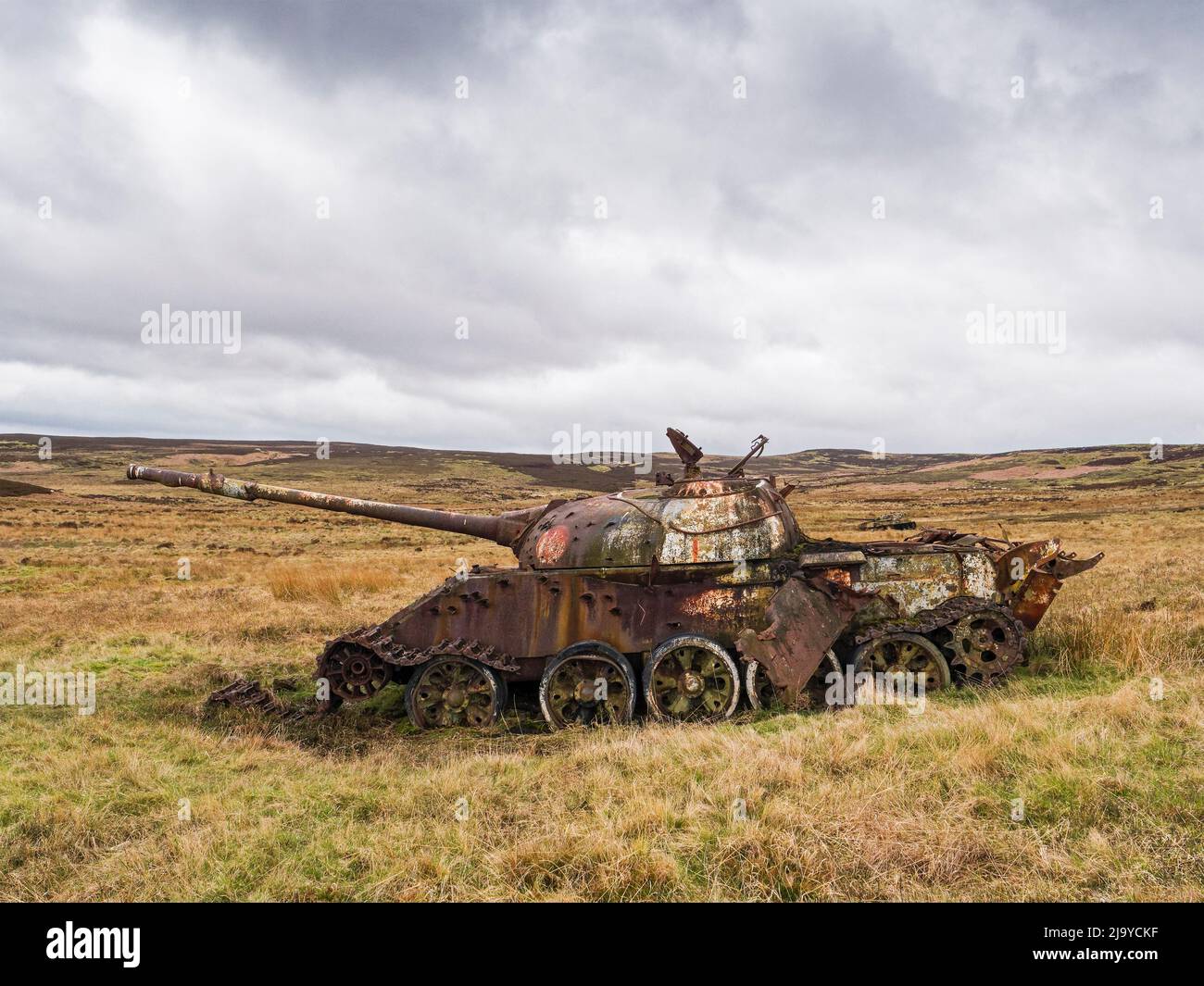 At otterburn ranges in northumberland hi-res stock photography and ...