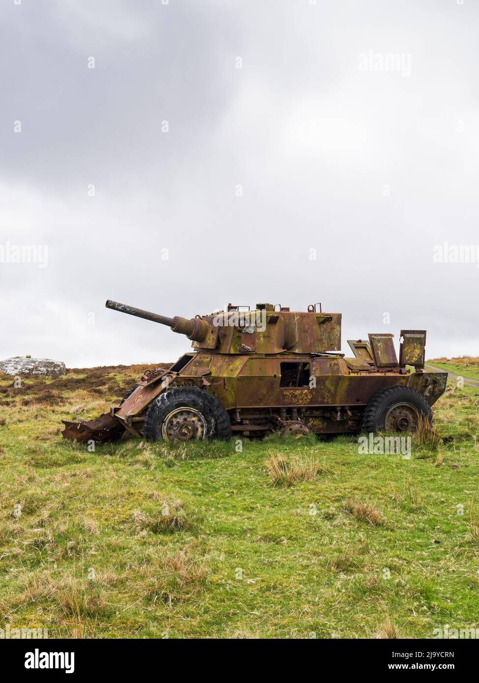 Otterburn ranges in Northumberland, UK with targets Stock Photo Alamy