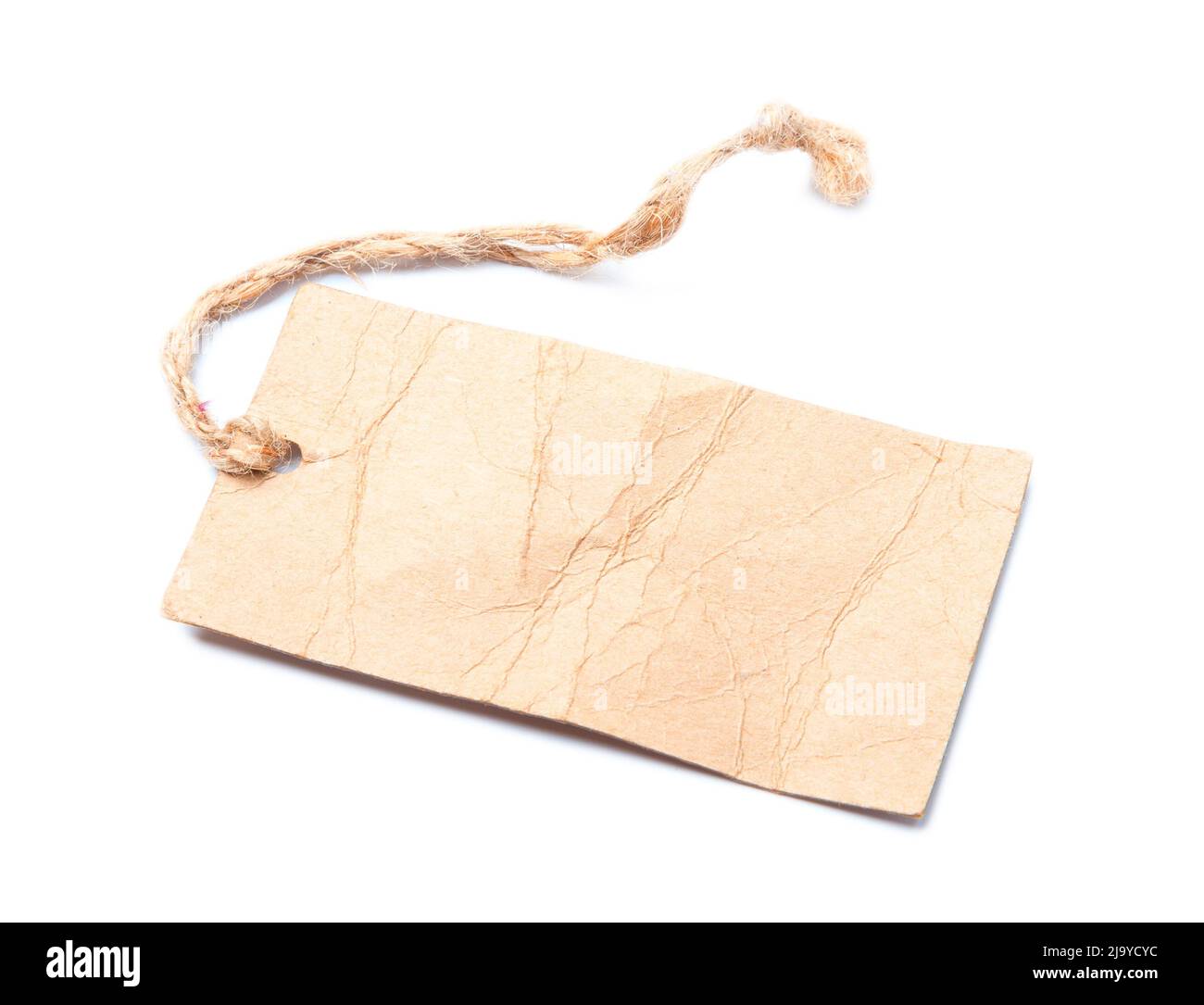 label tag isolated on white background Stock Photo - Alamy