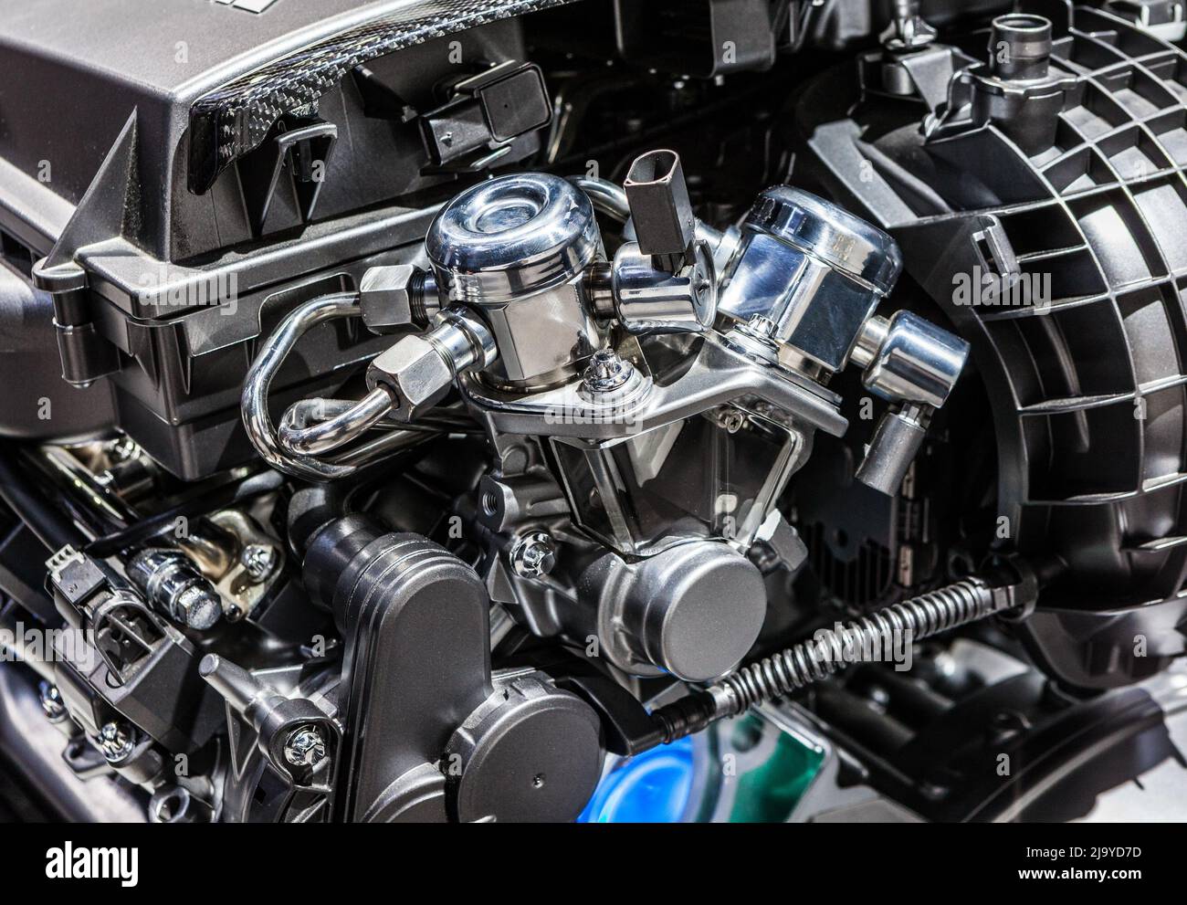 Metal engine detail shot hi-res stock photography and images - Alamy