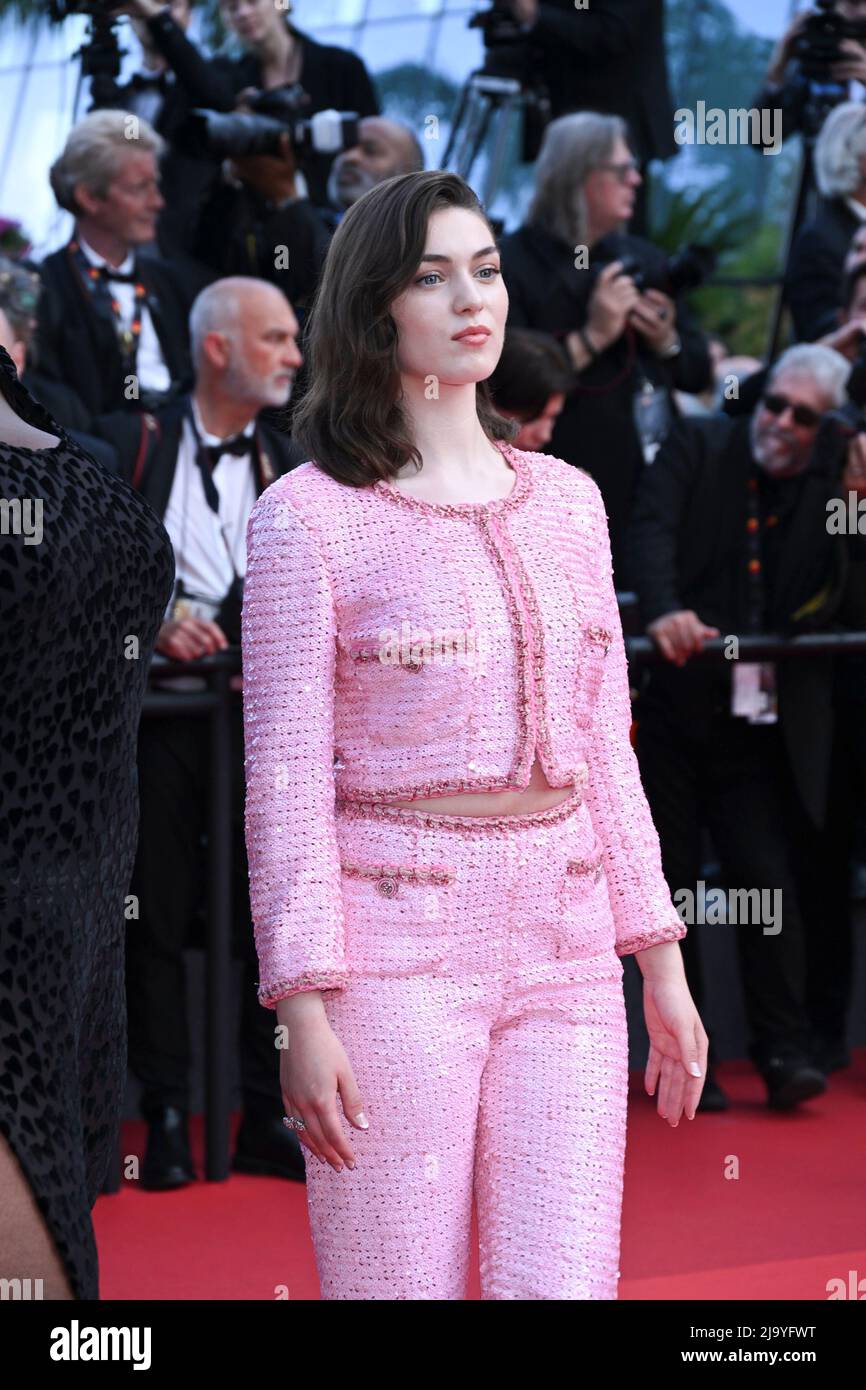 Anamaria Vartolomei 75th Cannes Film Festival Red Carper of the movie