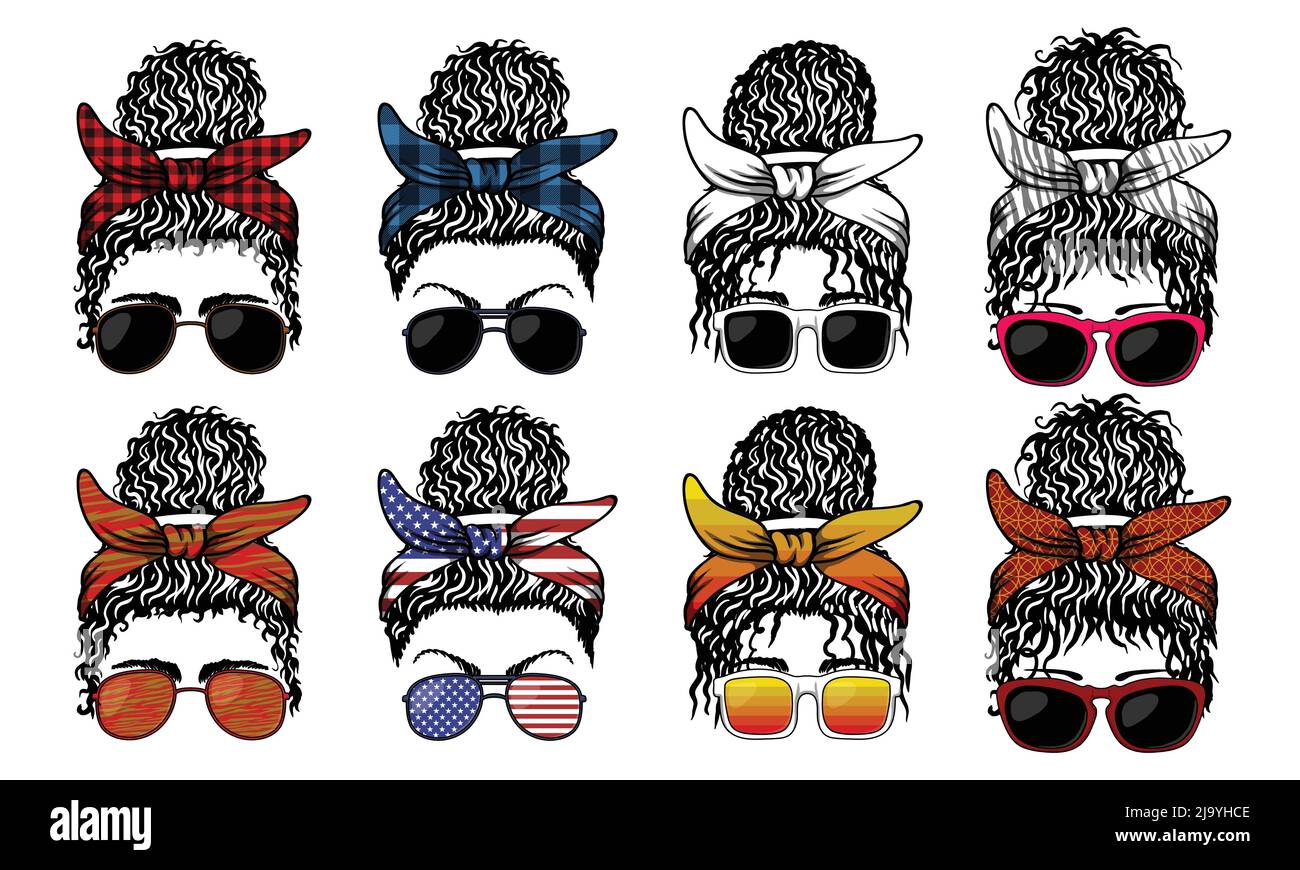 Curly hair do Stock Vector Images Alamy Curly hair do Stock Vector Images Alamy