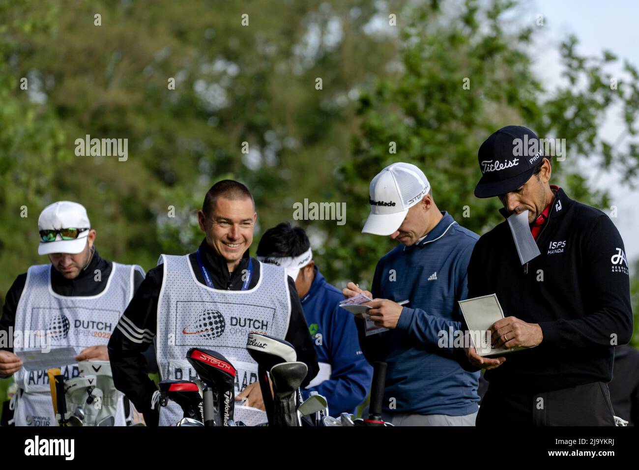 CROMVOIRT Rasmus Hojgaard from Denmark and Rafa Cabrera Bello from