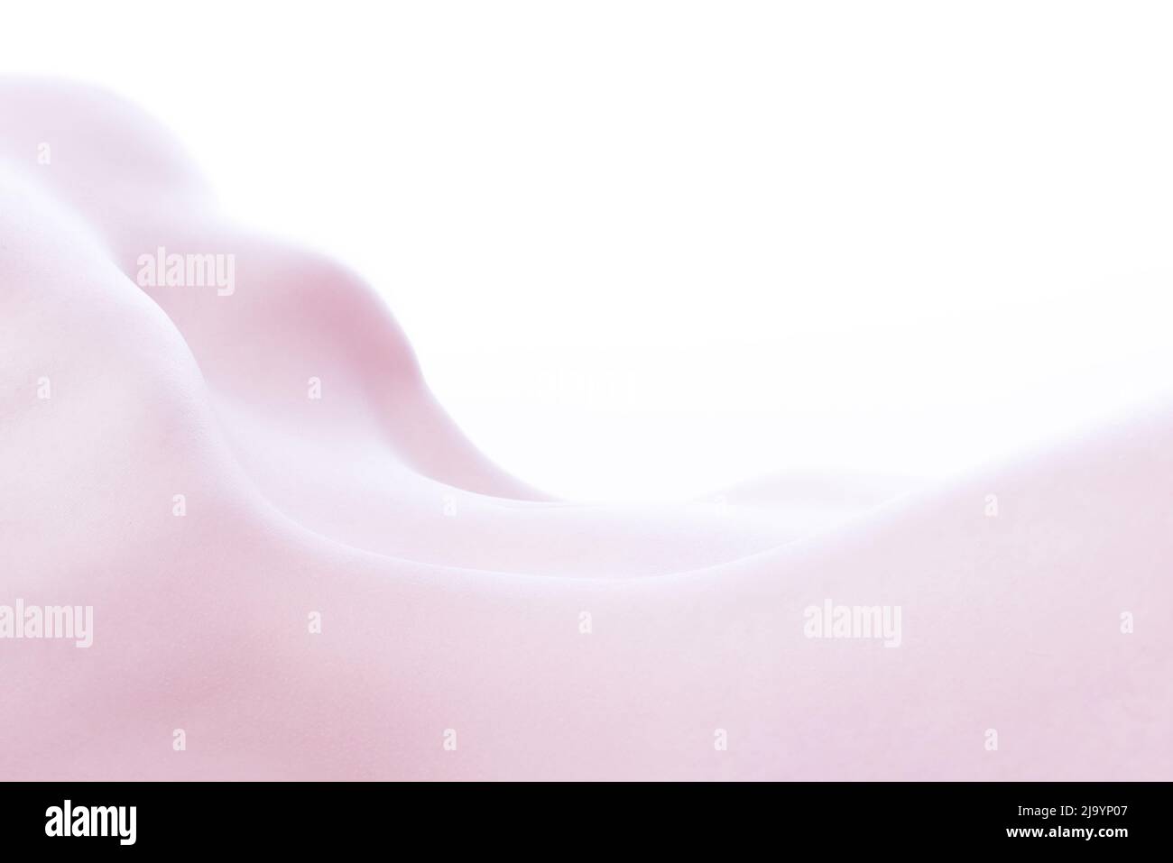 Female body texture. Close-up image of slim woman's body, belly ...