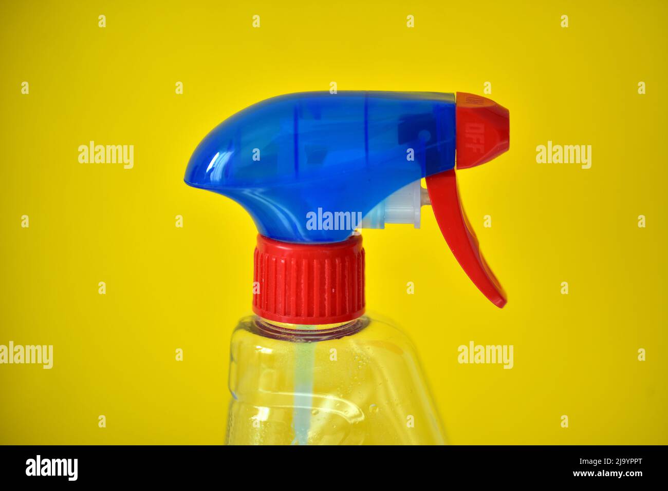 cleaning cleaner spray bottle Stock Photo Alamy