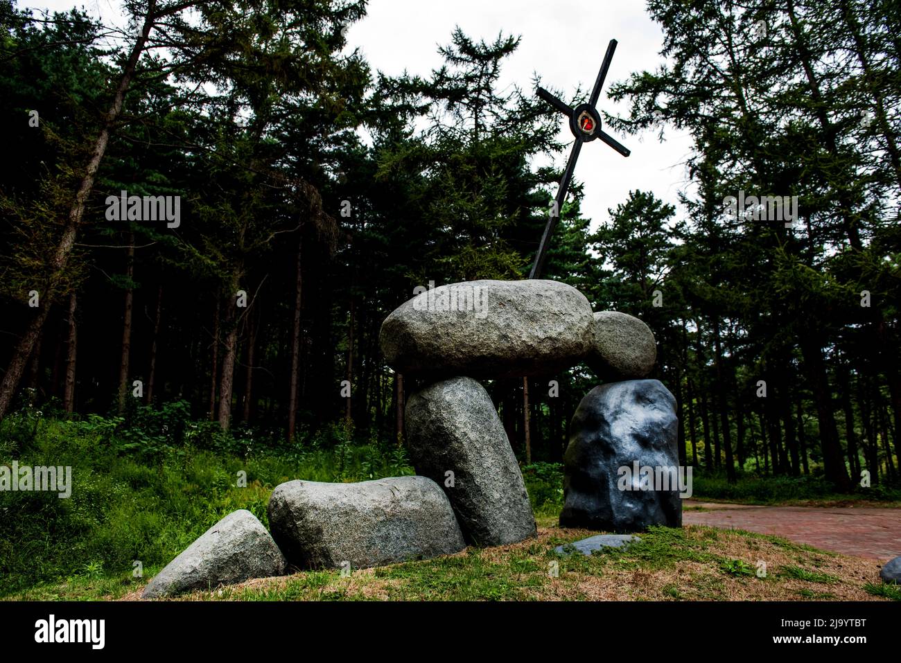 Relicious The relicious Chatolic church statue Stock Photo - Alamy
