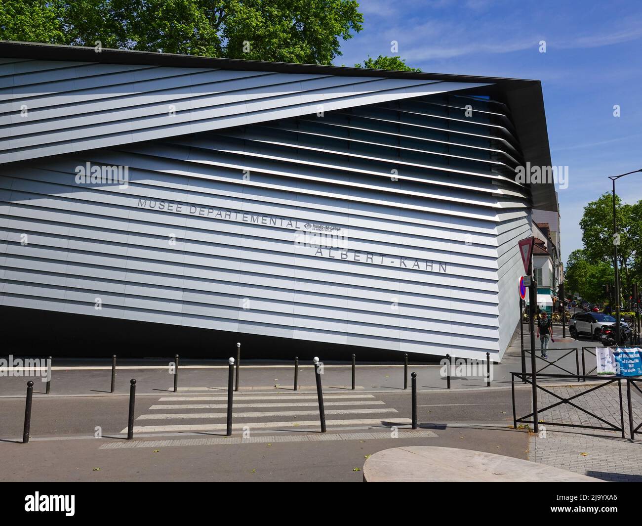 Albert-Kahn Museum and Gardens, recently reopened after several years of renovation and expansion. Paris, France. Stock Photo