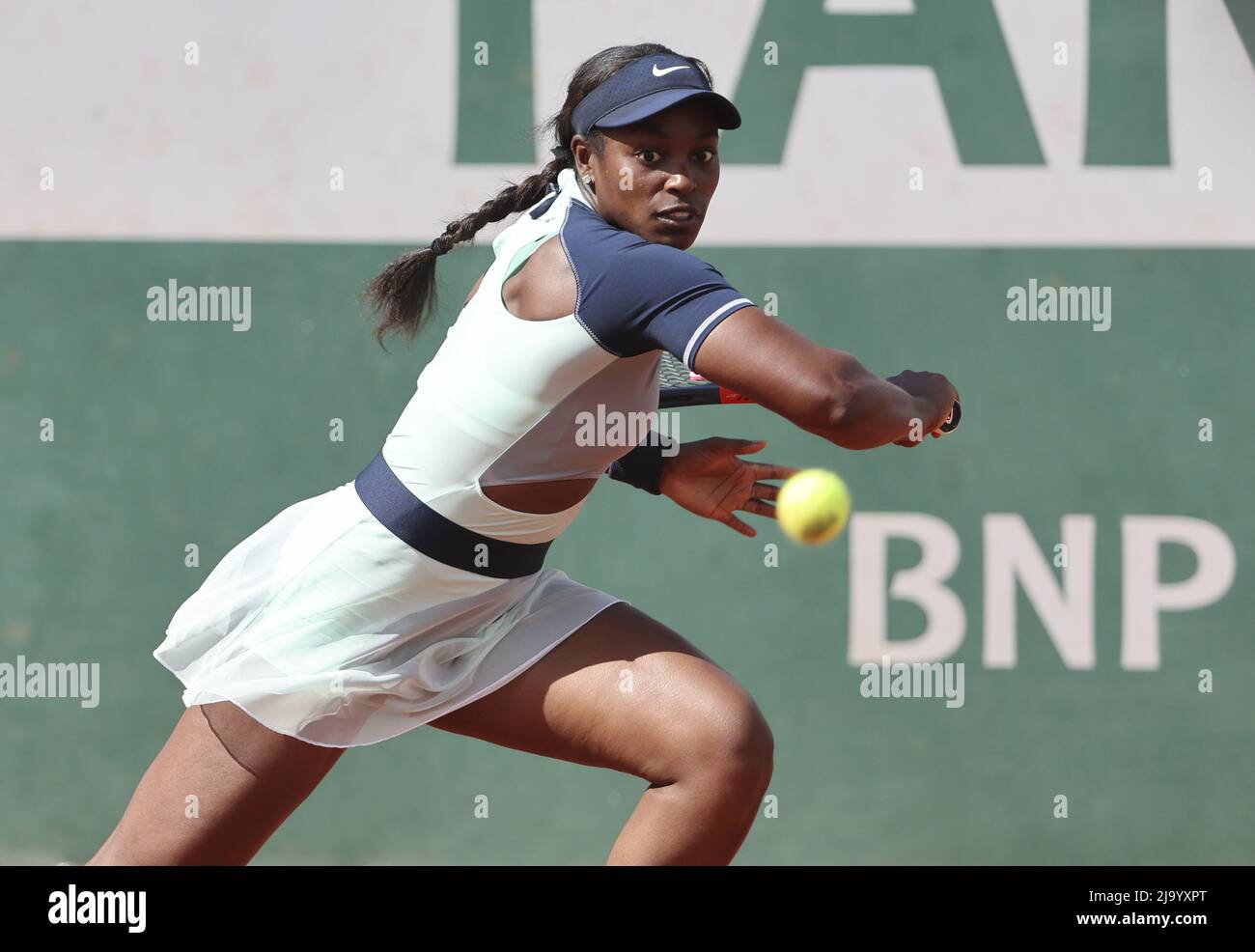 Sloane Stephens of USA during day 4 of the French Open 2022, a tennis Grand  Slam