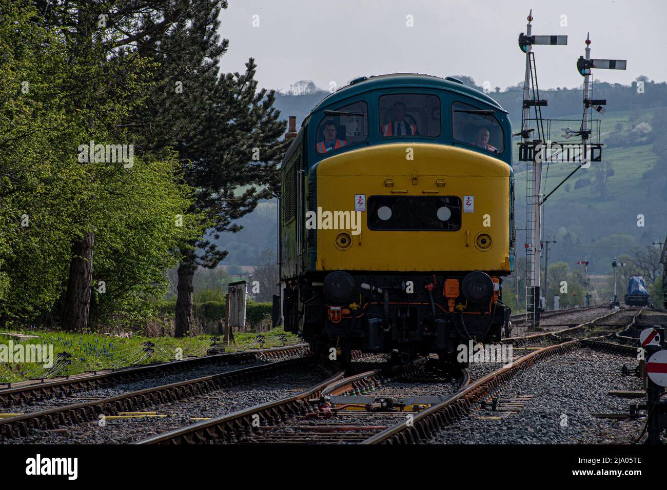 45149 Diesel Electric Locomotive Stock Photo