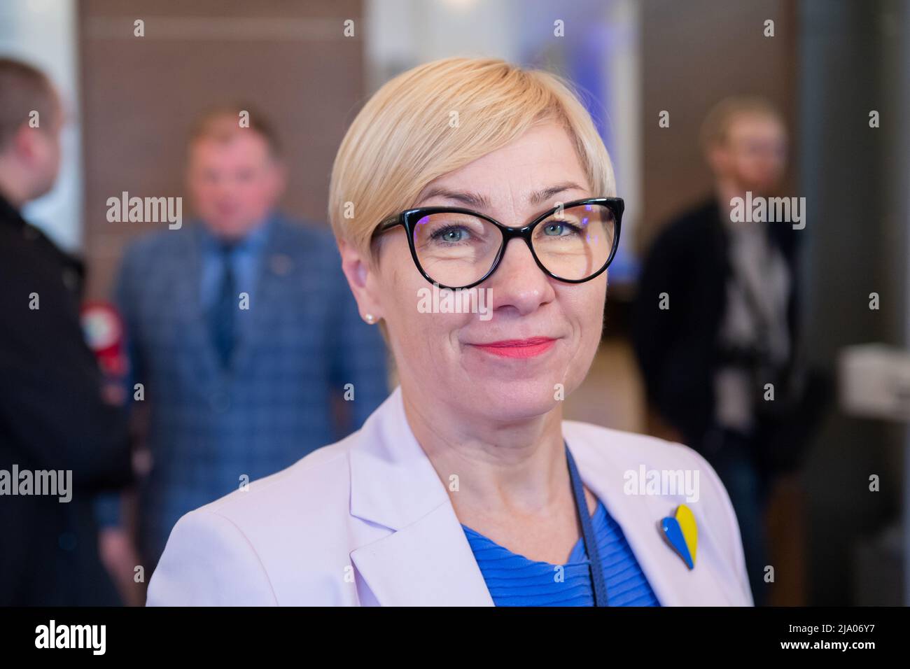 2022-05-23. Ministry of Education, Science and Sport. Minister Jurgita  Šiugždinienė Stock Photo - Alamy