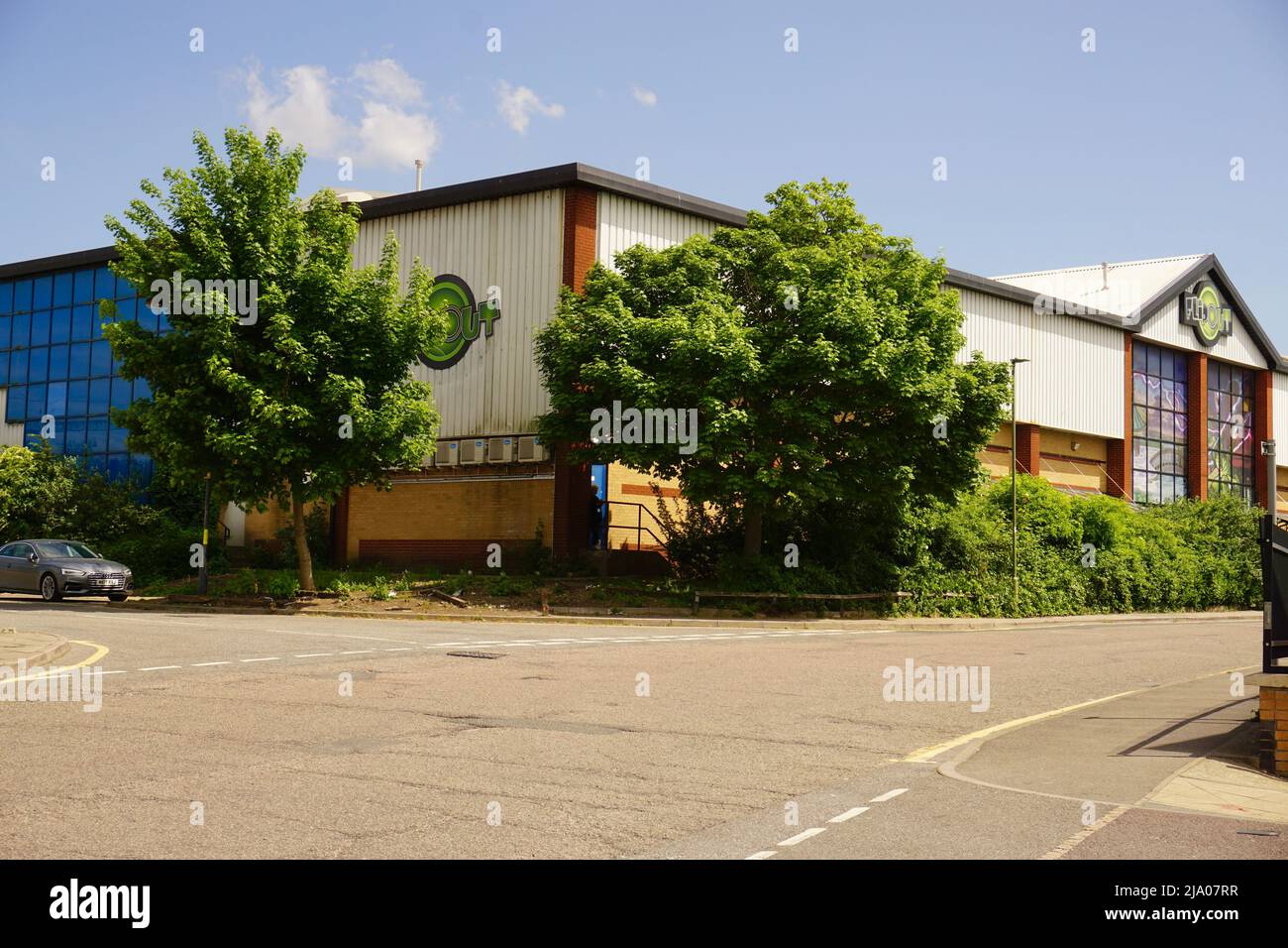 Retail stores in Staples Corner, Brent Cross, London, United Kingdom