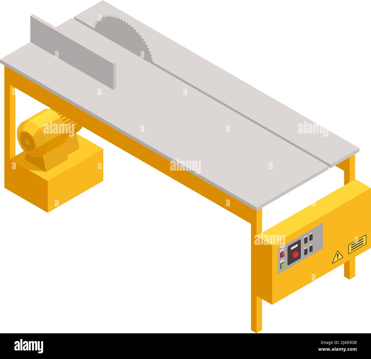 Sawmill timber mill lumberjack isometric composition with isolated ...