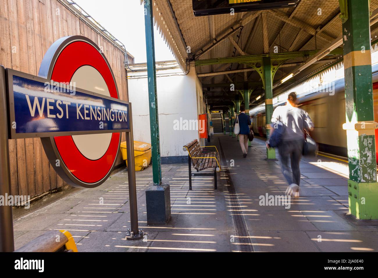 West kensington train station hires stock photography and images Alamy