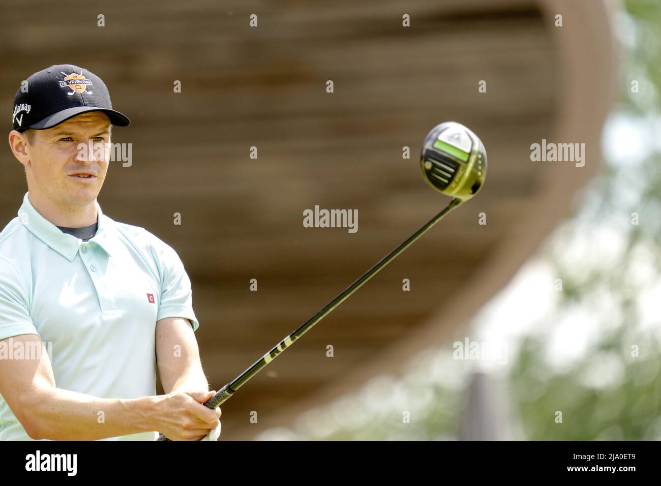 CROMVOIRT Daan Huizing in action on the first day of the Dutch Open