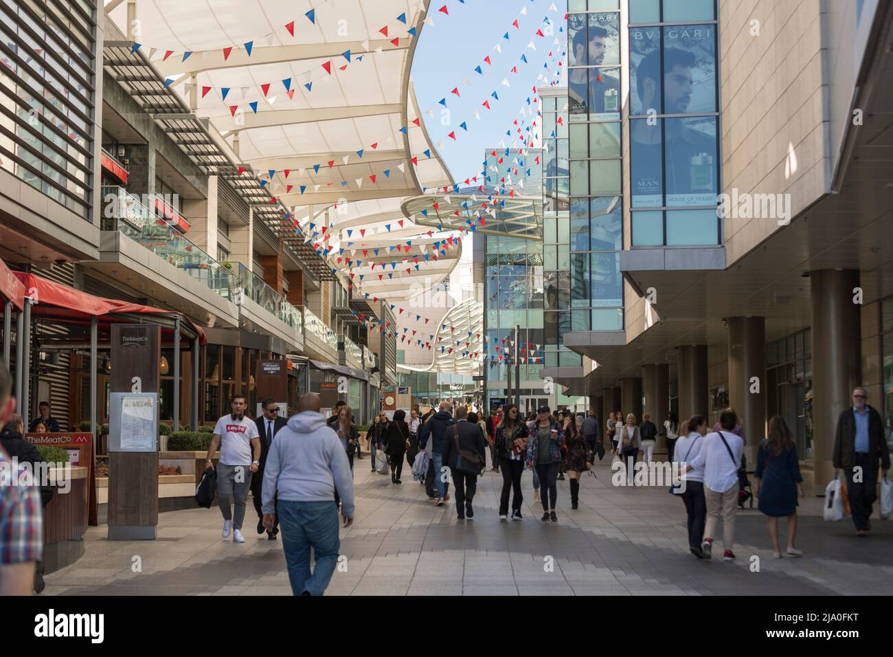 Westfield- Kensington London Stock Photo - Alamy