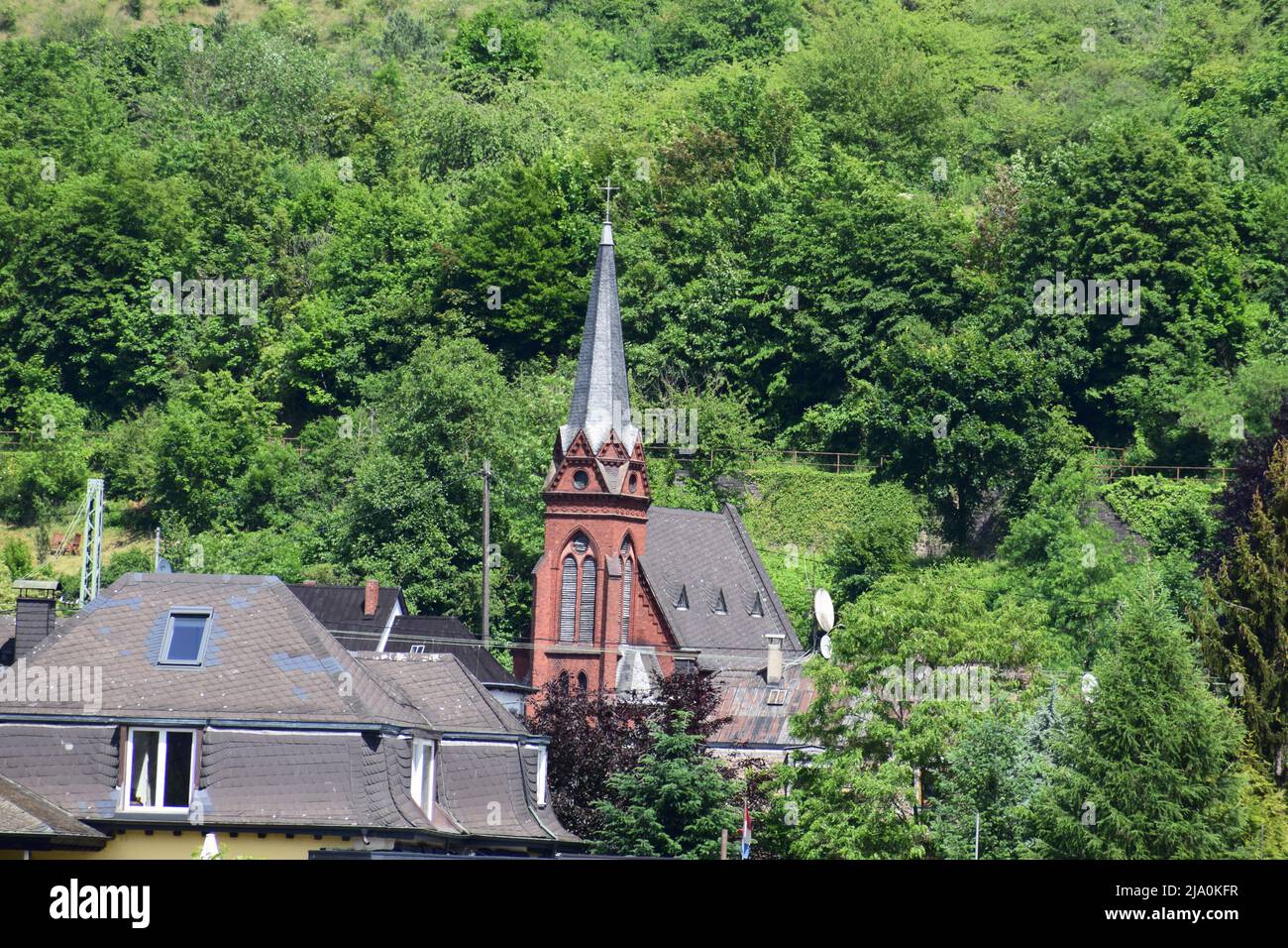  Foto zu waterfront of Rheinbrohl Stock Photo - Alamy 