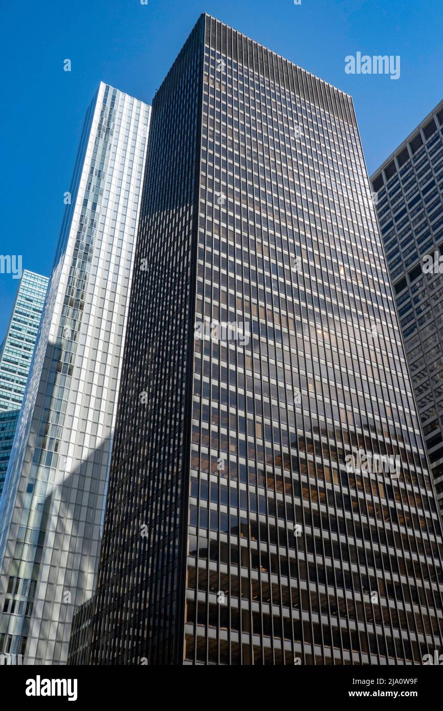 Seagram Building, 375 Park Avenue, NYC Stock Photo