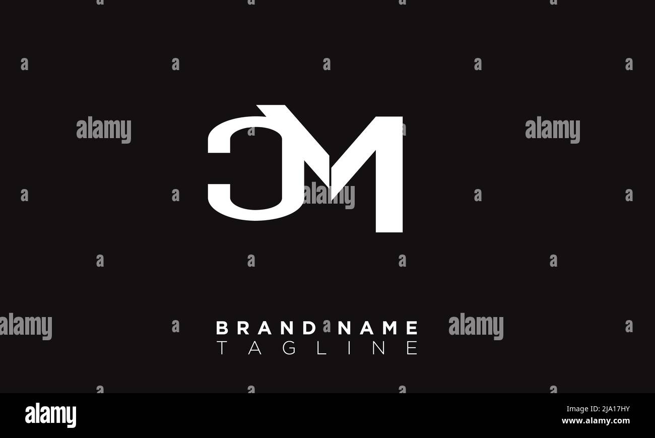 CM Alphabet letters Initials Monogram logo Stock Vector Image & Art Alamy