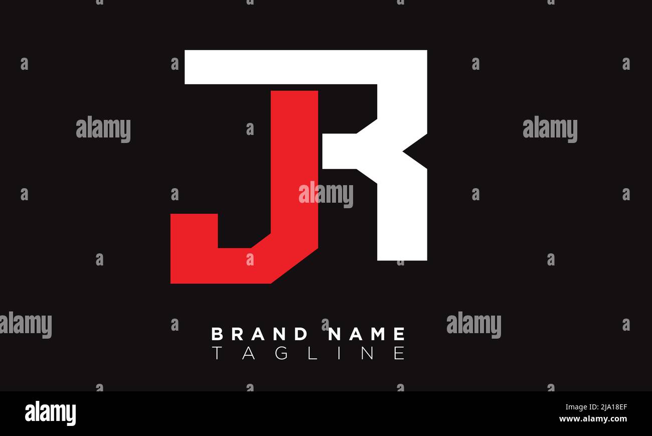 Jr letter Stock Vector Images - Alamy
