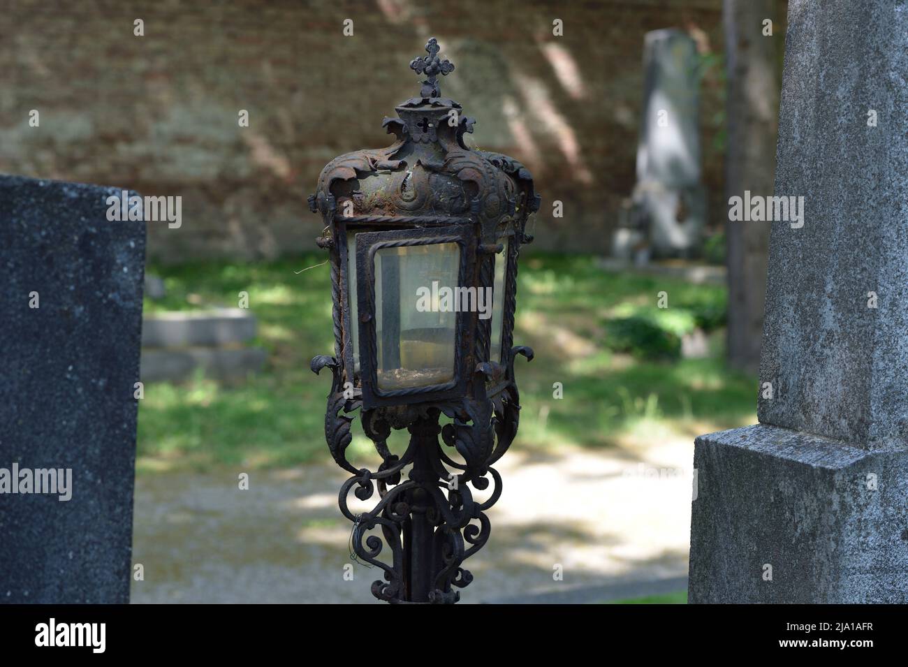 Vienna, Austria. Vienna Central Cemetery Stock Photo