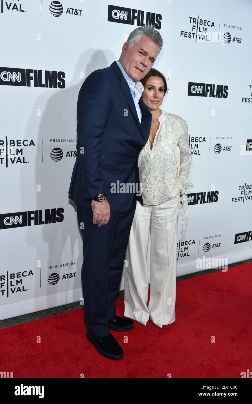 Ray Liotta and Silvia Lombardo attend the Opening Night Gala of 'Love