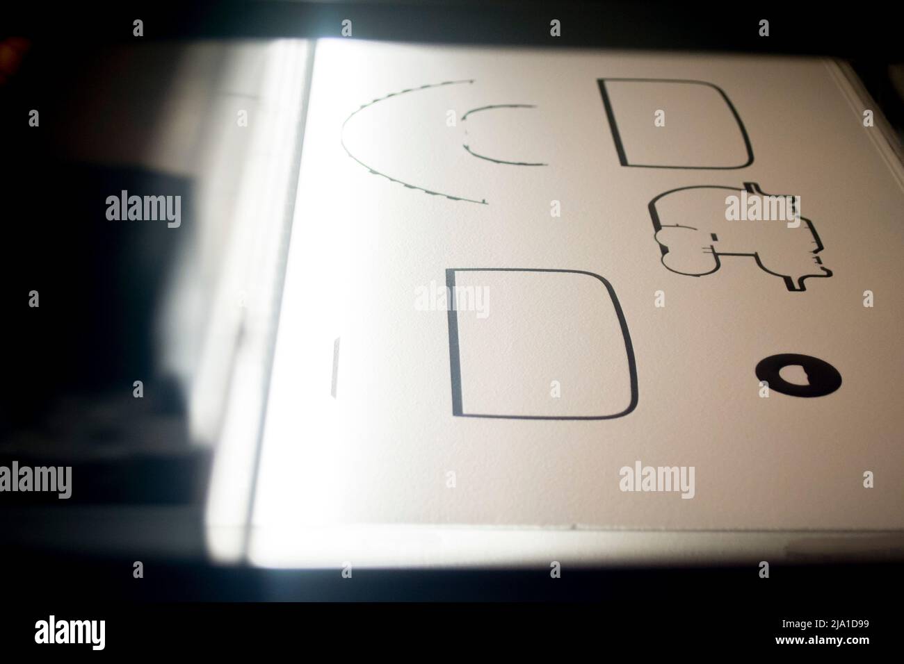 Industrial professional powder 3D printer printing process. Multi Jet