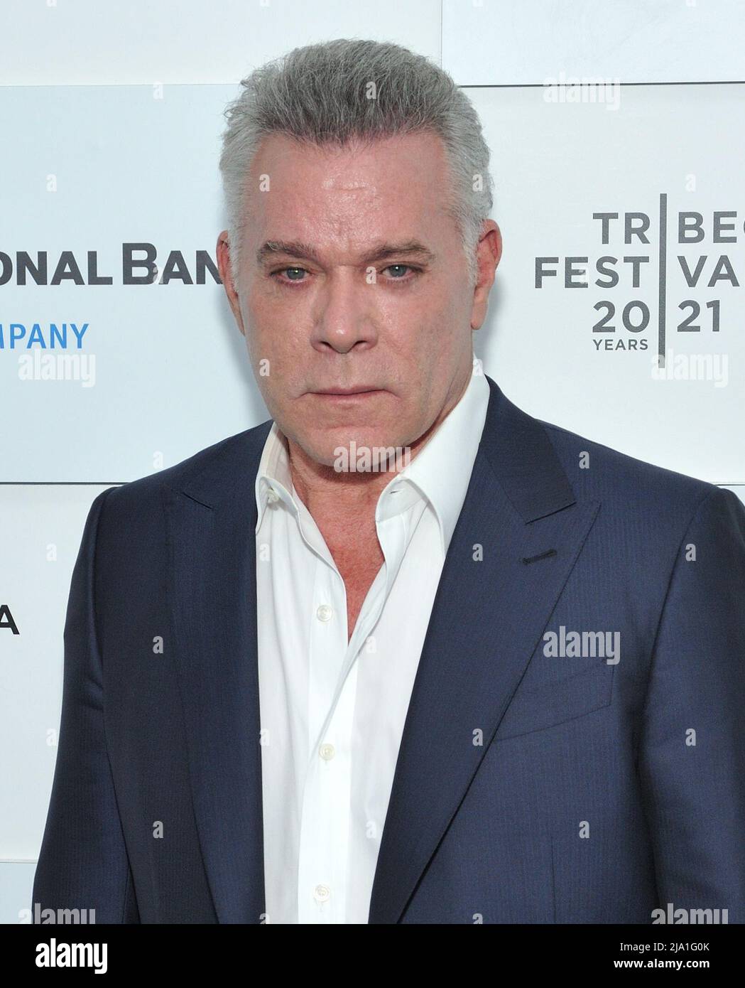 Ray Liotta attends the world premiere of No Sudden Move at the Tribeca